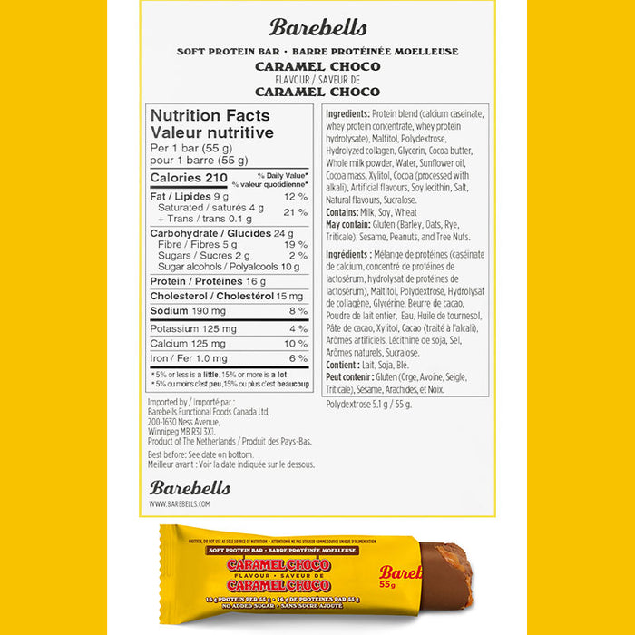 Barebells Soft Bar 55g (1 Serving)