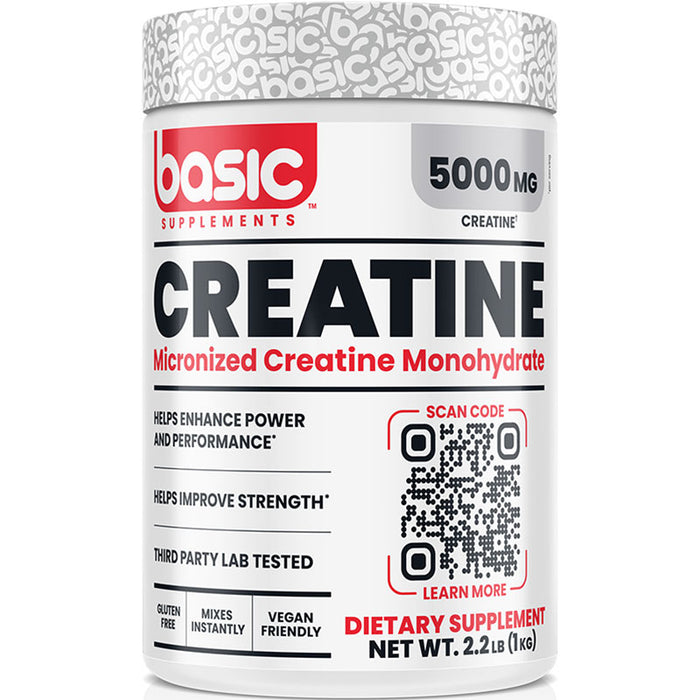 Basic Creatine 1kg (200 Servings)