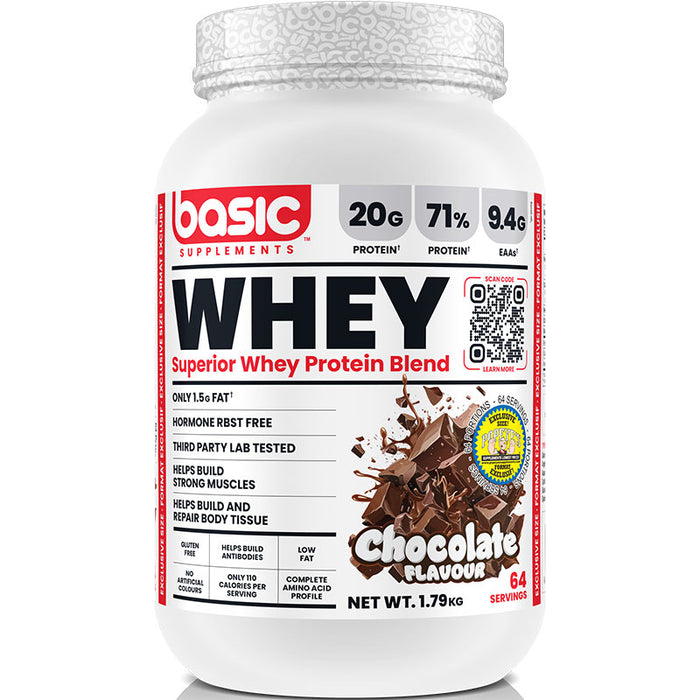 Basic Whey 4lb (64 Servings)