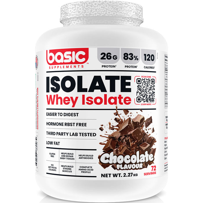 Basic Isolate 5lb (71-73 Servings)