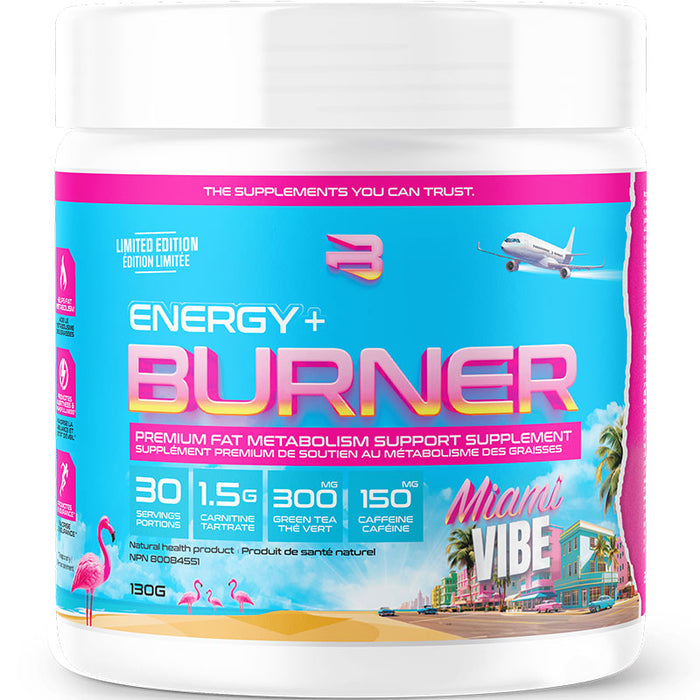 Believe Supplements Energy + Burner 130g (30 Servings)