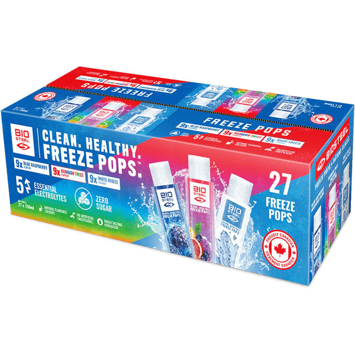 Biosteel Freeze Pops Variety Case of 27x150ml