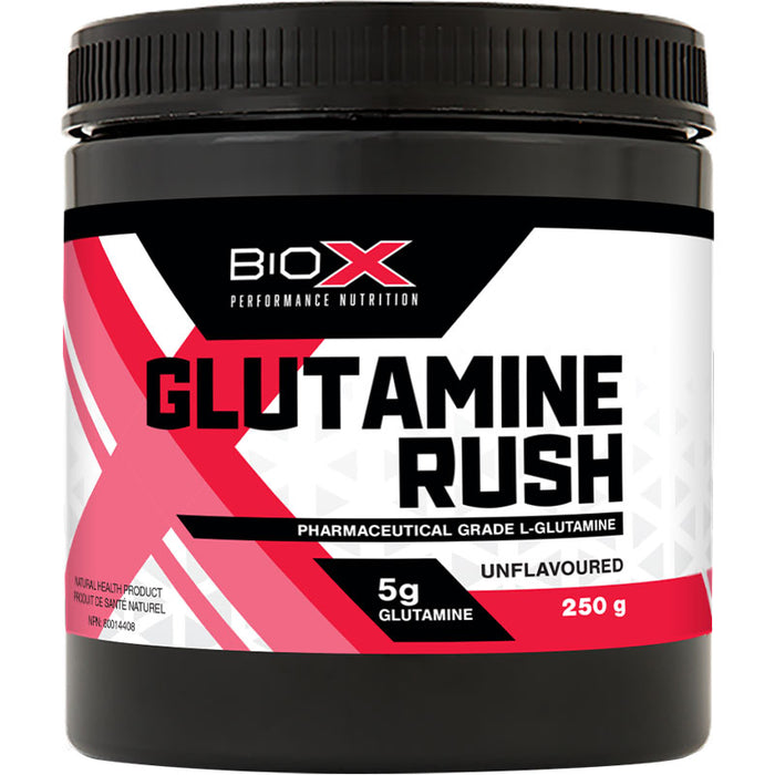 BioX Glutamine Rush 250g (50 Servings)