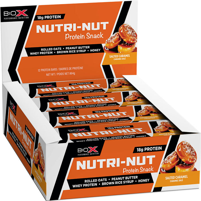 BioX Nutri-Nut Protein Snack (Box of 12 X 72g)