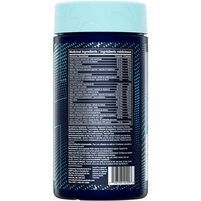 Blue Star Vitality for Men 90 ct (30 Servings)