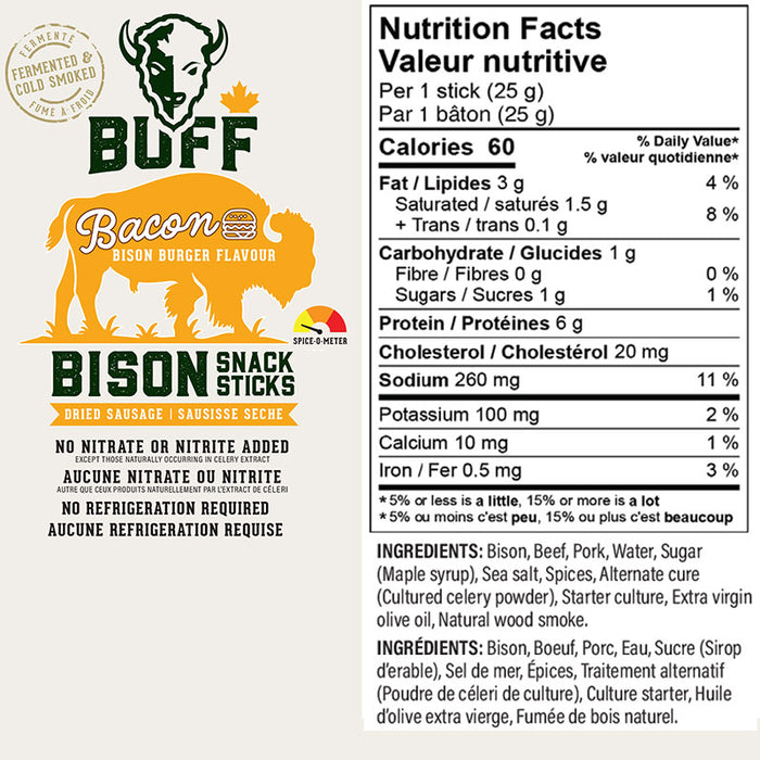 Bison Meat Sticks