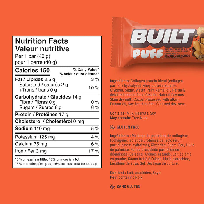Built Bar Puffs (Box of 12)
