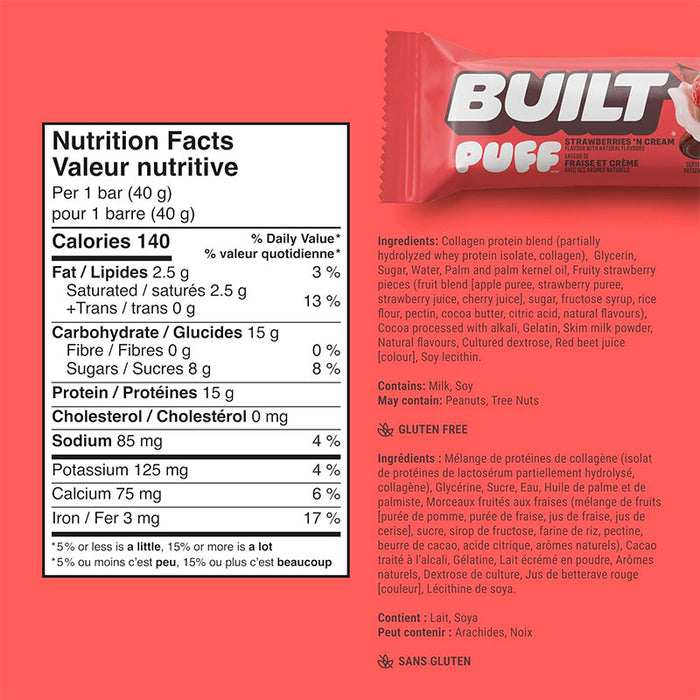 Built Bar Puffs (Box of 12)