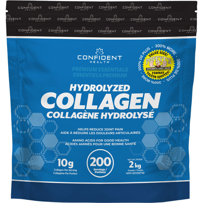 Confident Collagen 2KG (200 Servings)