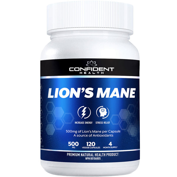 Confident Lion's Mane 120ct (60)