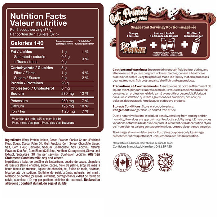 Confident Sports Iso Prime 907g (24-26 Servings)