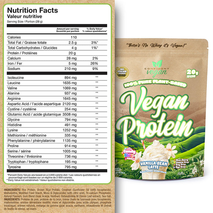 Confident Vegan Protein (30 servings)