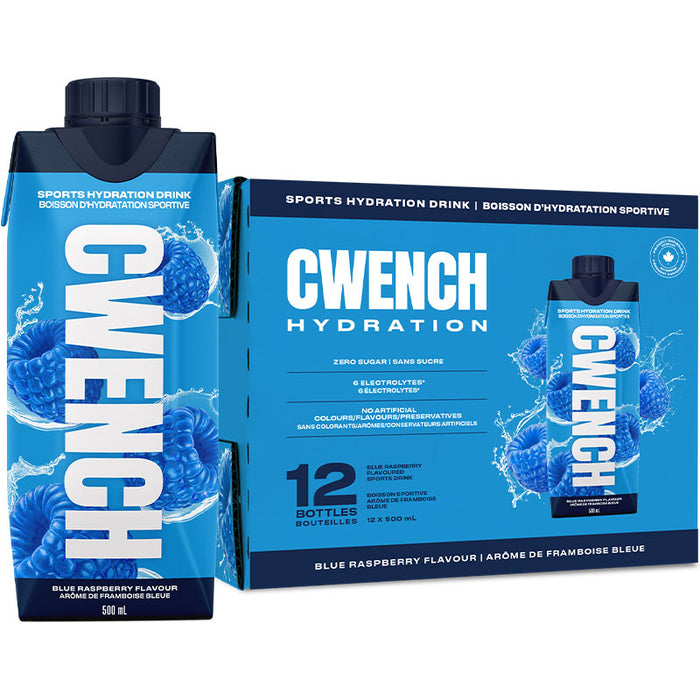 Cwench Hydration RTD 12 x 500ml CASE (12 Servings)