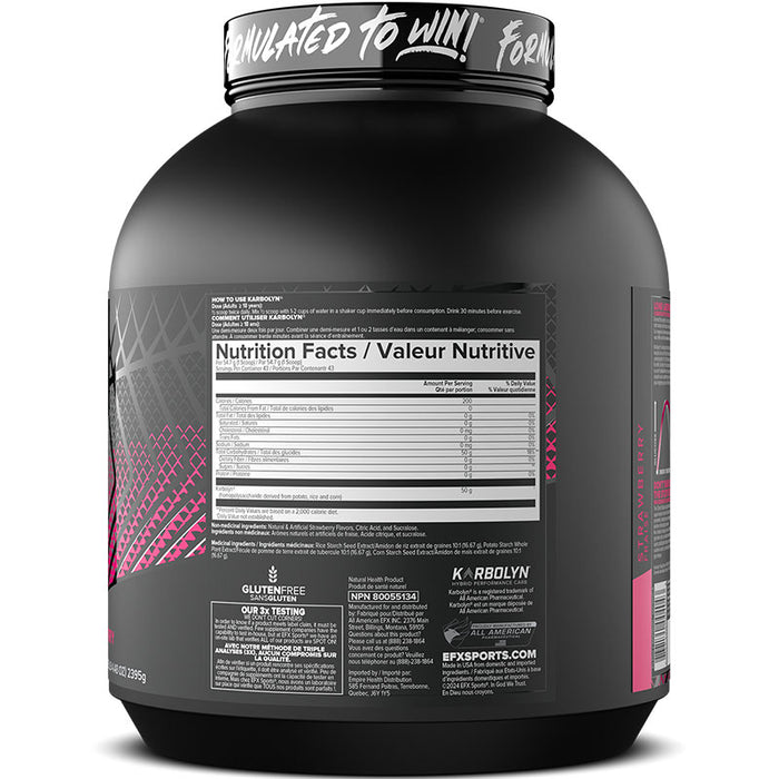 EFX Sports Karbolyn 5lb (43-48 Servings)