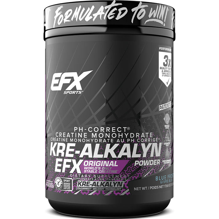 EFX Sports Kre-Alkalyn Powder 500g (268-333 Servings)