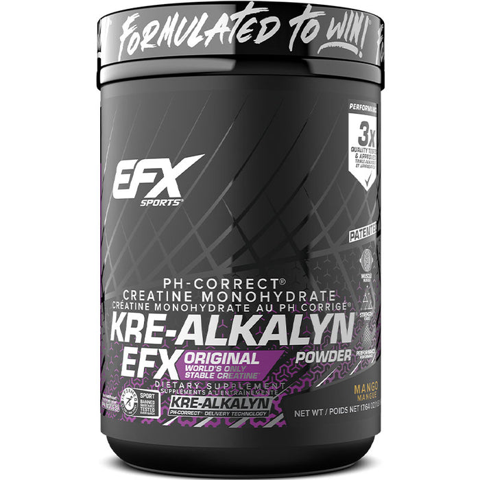 EFX Sports Kre-Alkalyn Powder 500g (268-333 Servings)