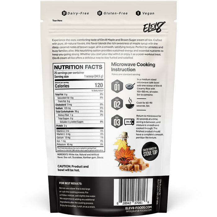 Elev8 Creamy Rice (25 Servings)