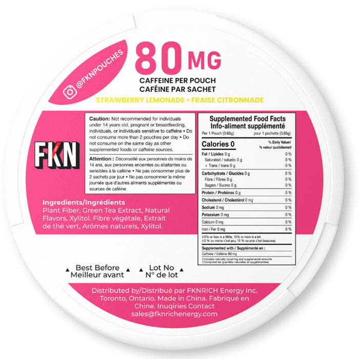 FKN Caffeine Pouches (15 Pouches)