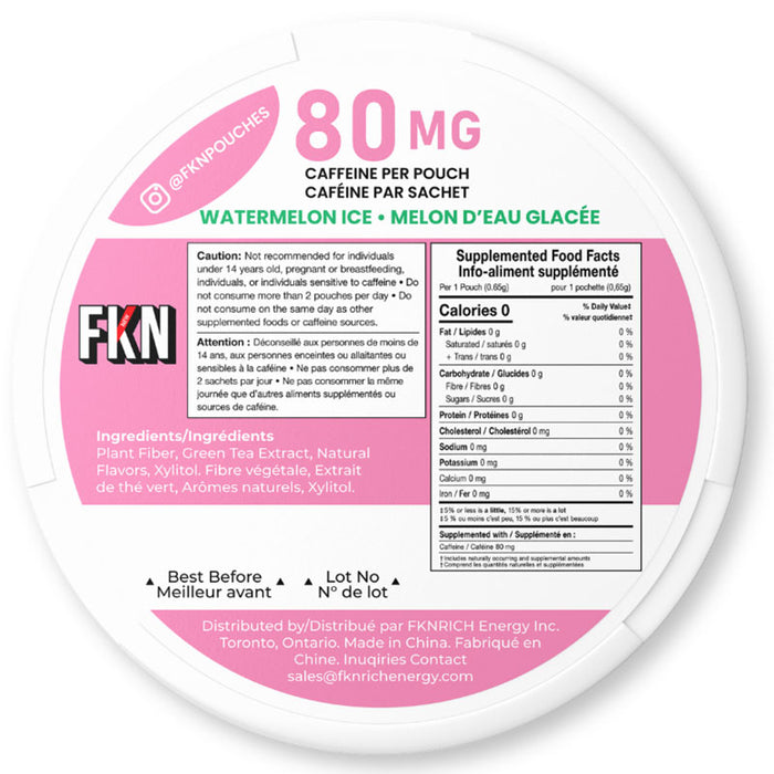FKN Caffeine Pouches (15 Pouches)