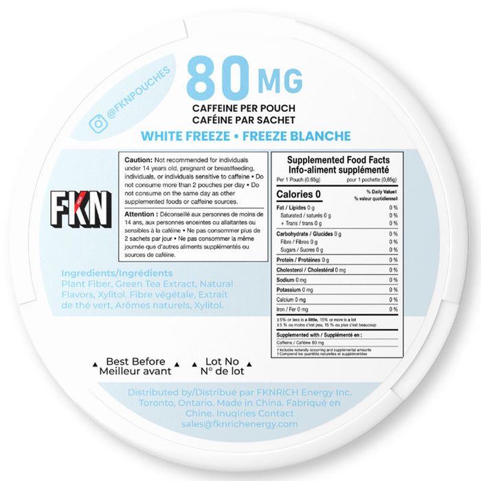 FKN Caffeine Pouches (15 Pouches)