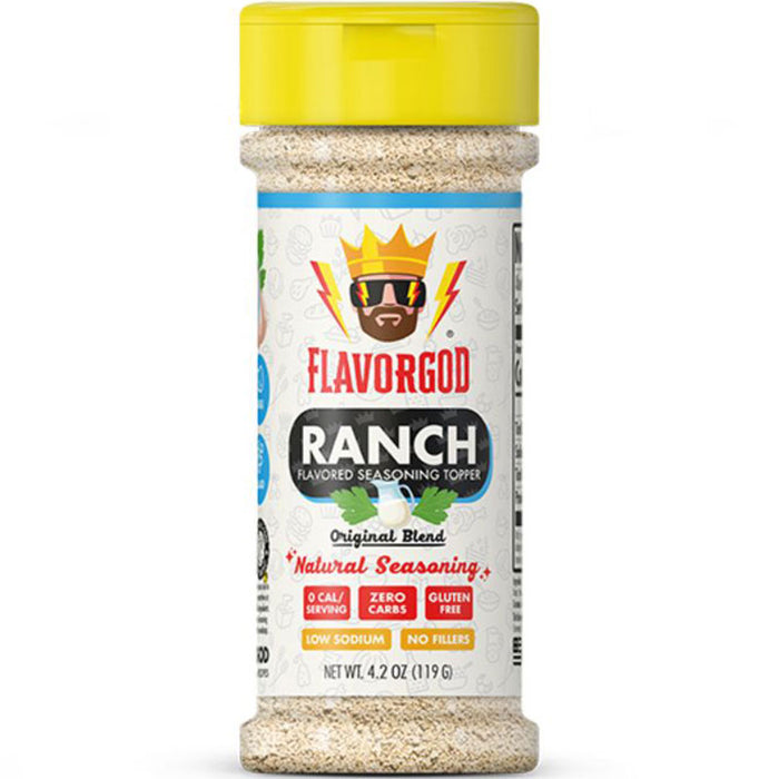 FlavorGod Ranch Flavored Seasoning Topper 119g