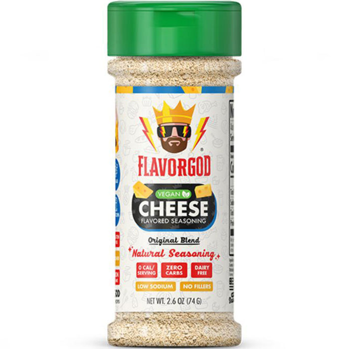 FlavorGod Cheese Flavored Seasoning Vegan 74g