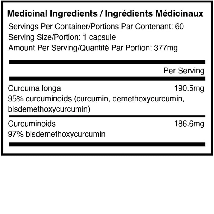 Fortitude TRI CURCUMIN BioBDMC50 (60 caps)