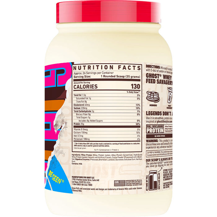 Ghost Whey 2lb (26 Servings)