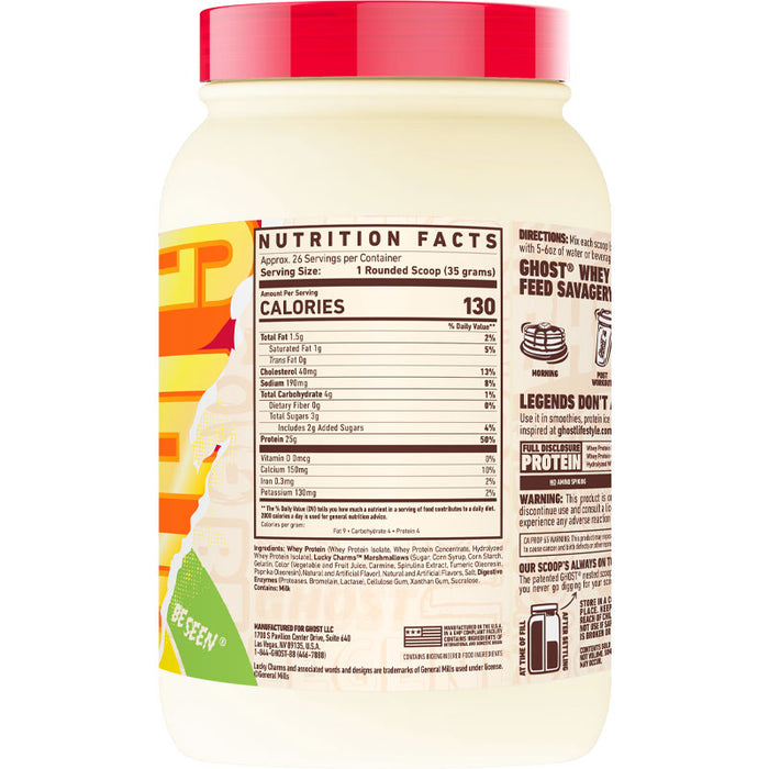 Ghost Whey 2lb (26 Servings)