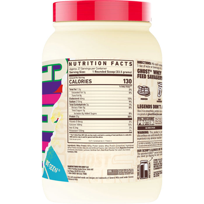 Ghost Whey 2lb (26 Servings)