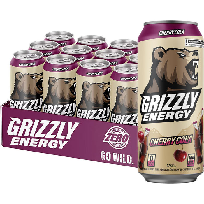 Grizzly Energy Case of 12 x 473ml
