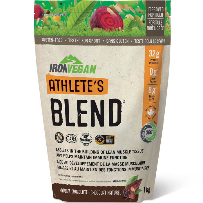 Iron Vegan Athlete's Blend 1kg (22 Servings)