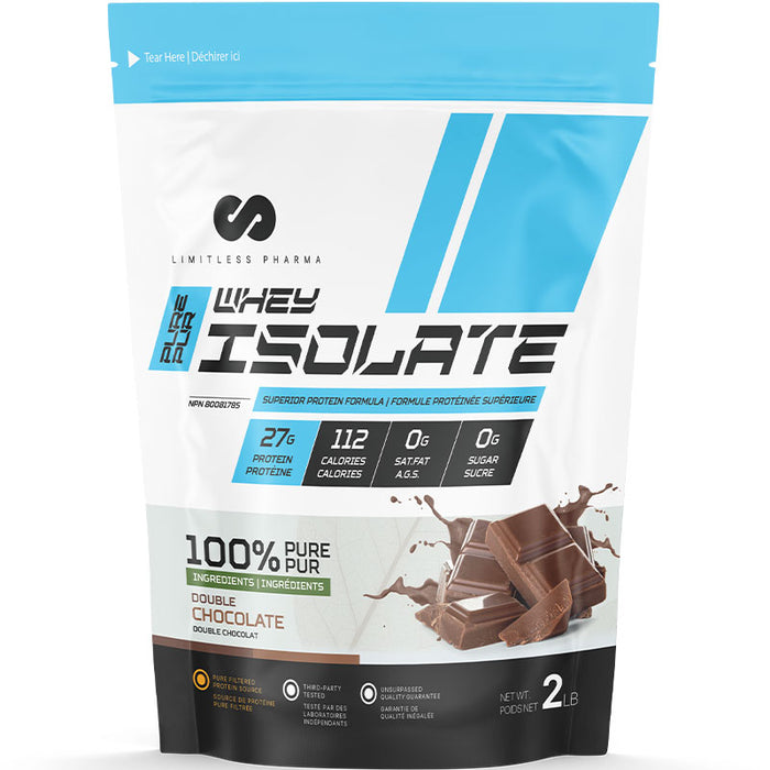 Limitless Pharma Whey Isolate 2lb (30 Servings)