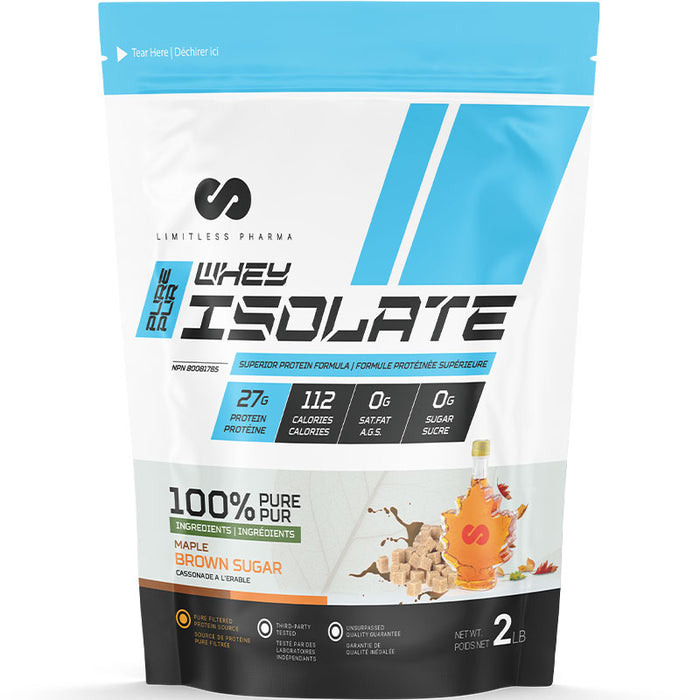Limitless Pharma Whey Isolate 2lb (30 Servings)