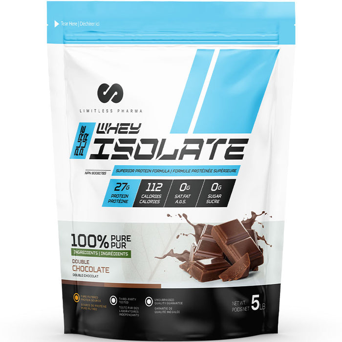 Limitless Pharma Whey Isolate 5lb (72 Servings)