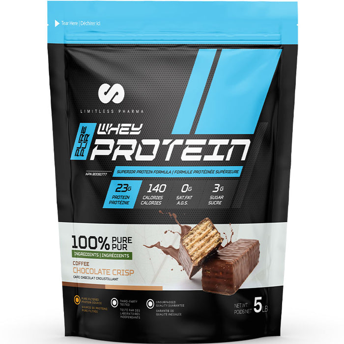 Limitless Pharma Whey 5lb (65 Servings)