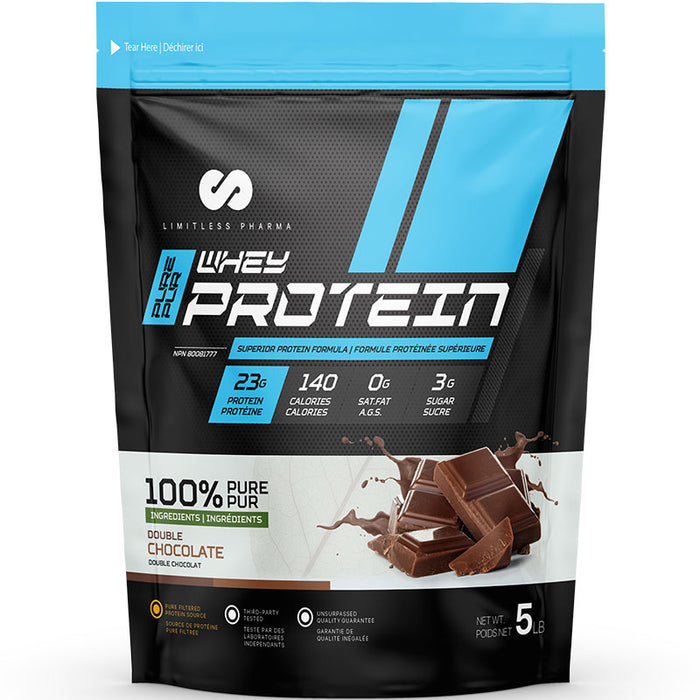 Limitless Pharma Whey 5lb (65 Servings)