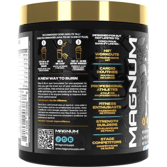 Magnum Rise and Burn 300g (50 Servings)