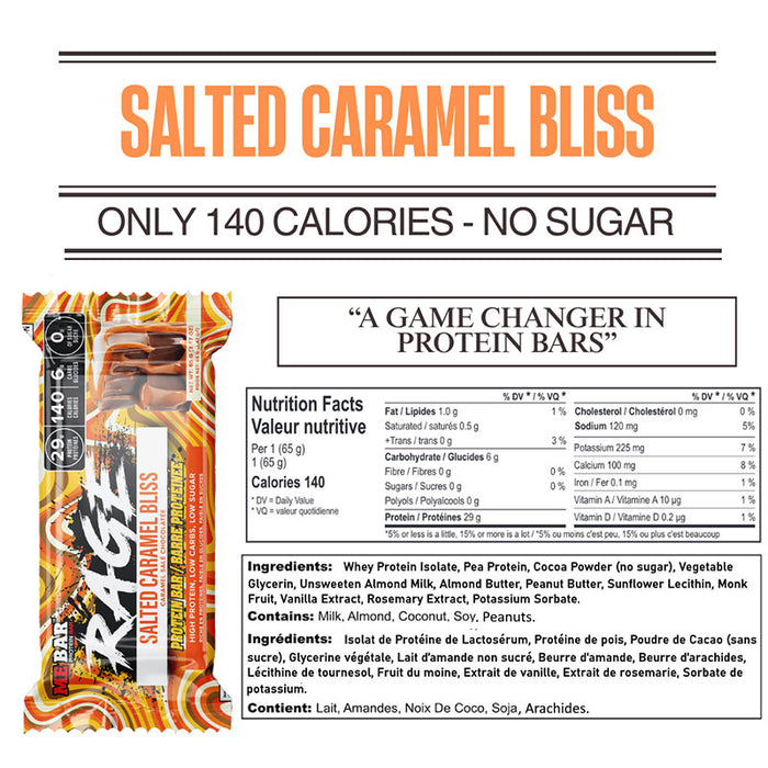 ME BAR Rage Protein Bar (Box of 12)