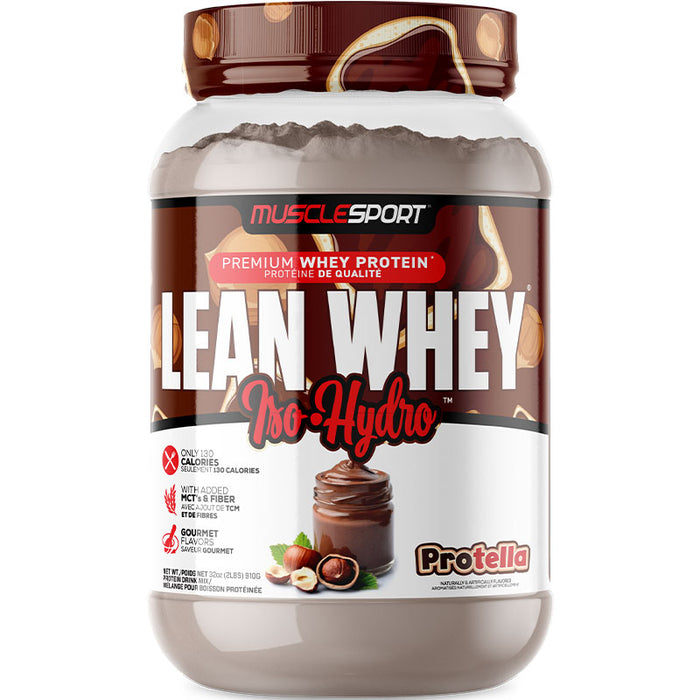 Muscle Sport Lean Whey 2lb (26 Servings)