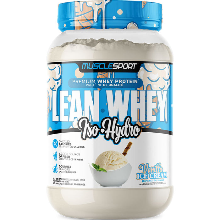 Muscle Sport Lean Whey 2lb (26 Servings)