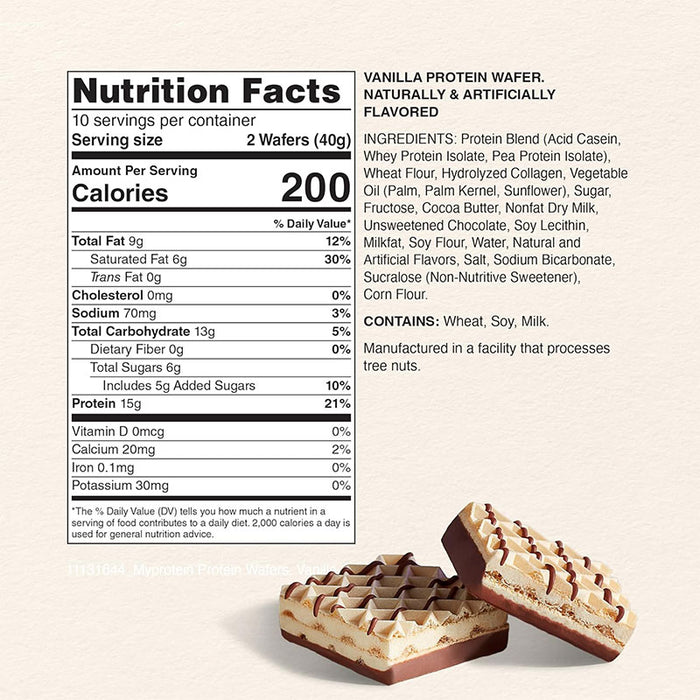 Myprotein Wafers (Box of 10)