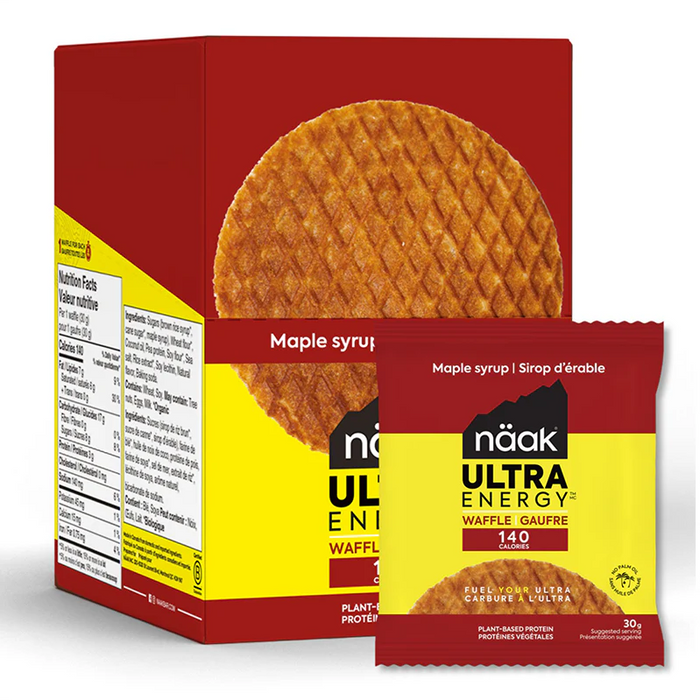 näak Ultra Energy Waffle BOX 12x30g (12 Servings)
