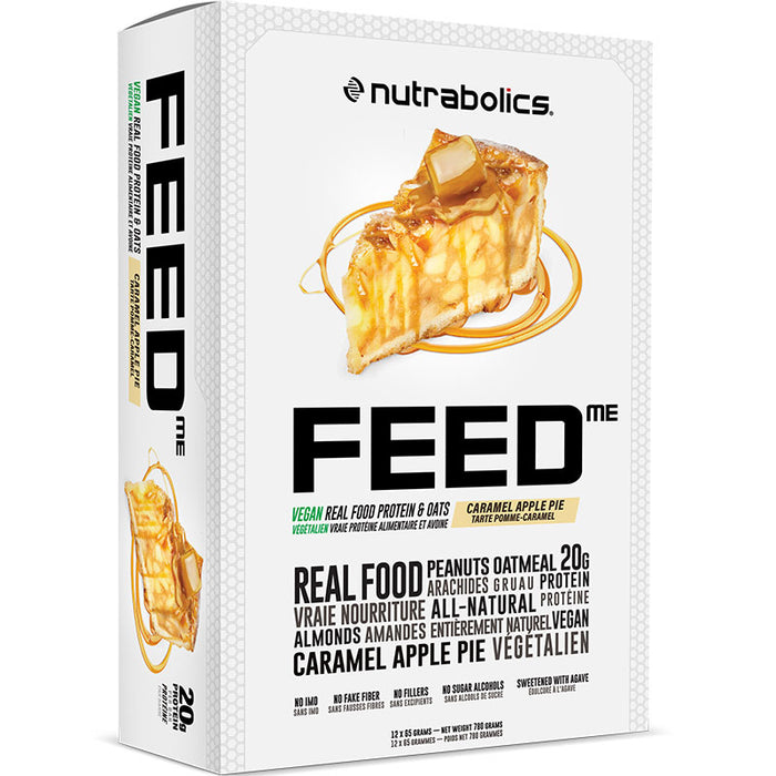 Nutrabolics Feed Vegan Bar (Box of 12)