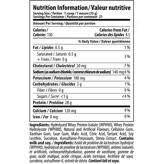 Nutrabolics Hydropure 1.6lb (20 Servings)