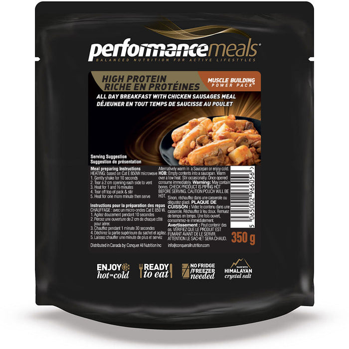 Performance Meals All Day Breakfast Single Serving