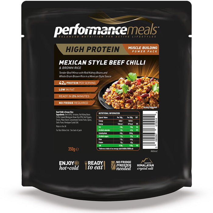 Performance Meals Mexican Beef Single Serving