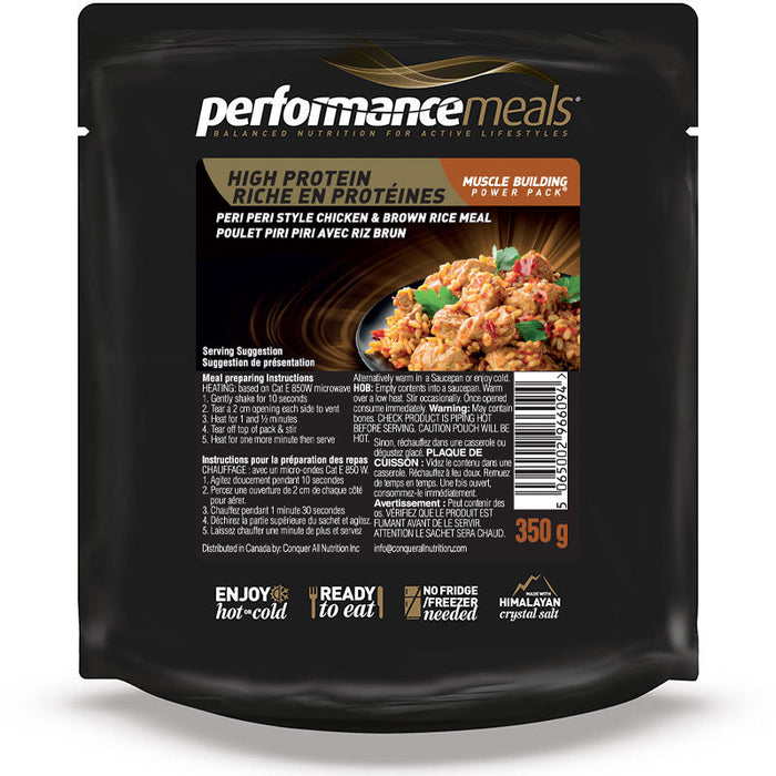 Performance Meals Peri Peri Chicken Single Serving