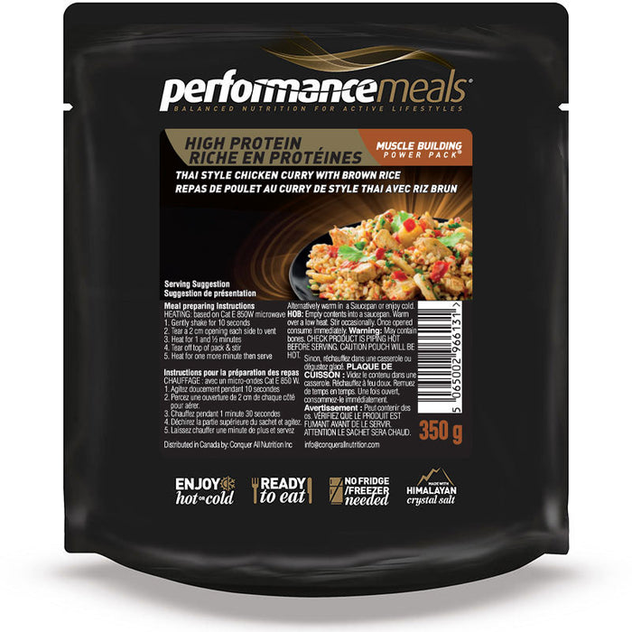 Performance Meals Thai Chicken Curry Single