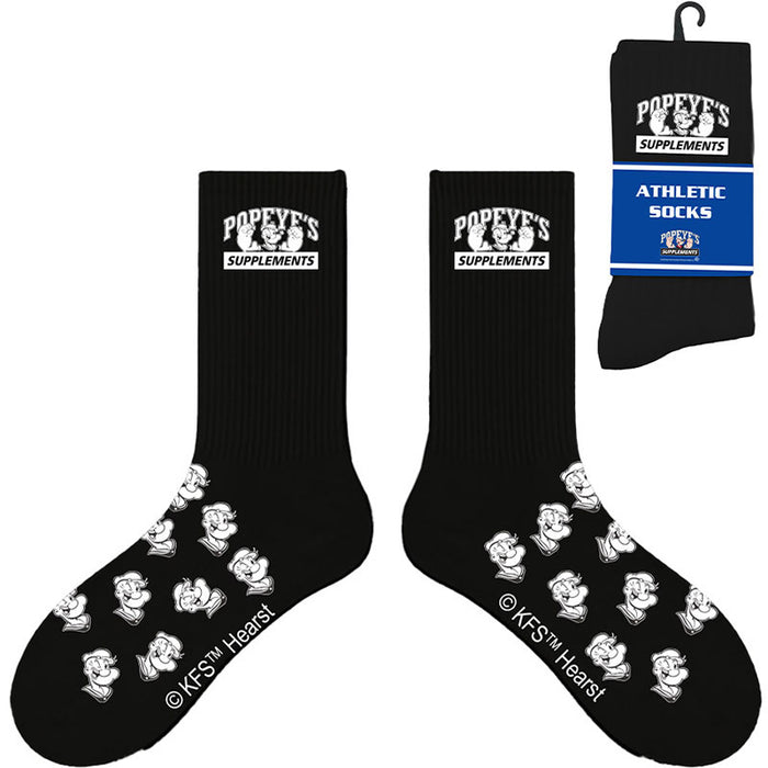 Popeye's Athletic Socks 1 Pair